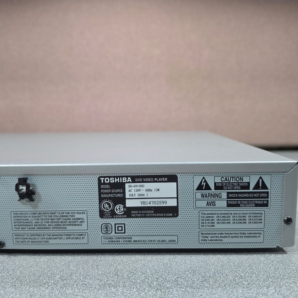 Samsung DVD/VHS Dual Deck Player DVD-V5500 4-Head Hi-Fi DVD NOT WORKING - Picture 16 of 16